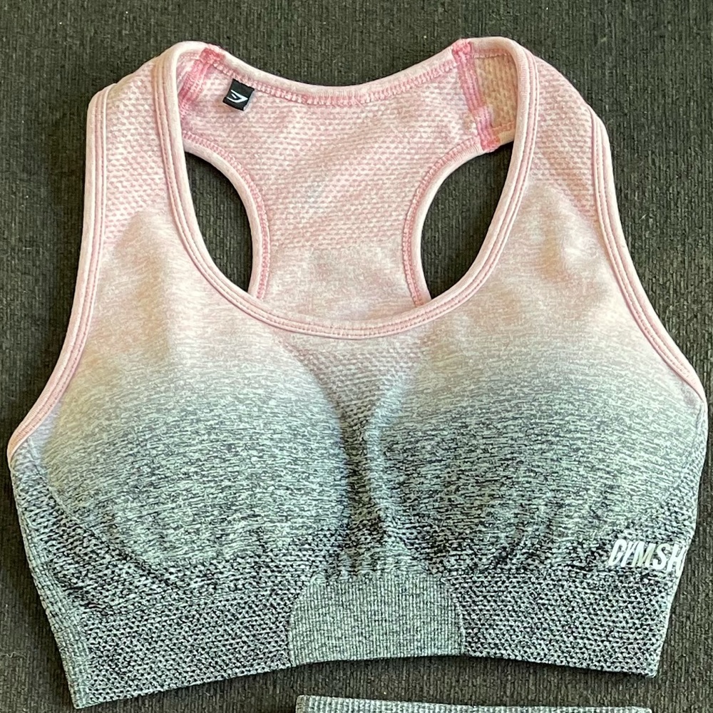XS Gymshark Ombré Seamless Bra